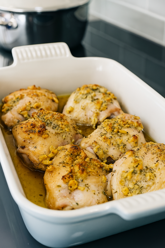 Garlic Butter Chicken Thighs