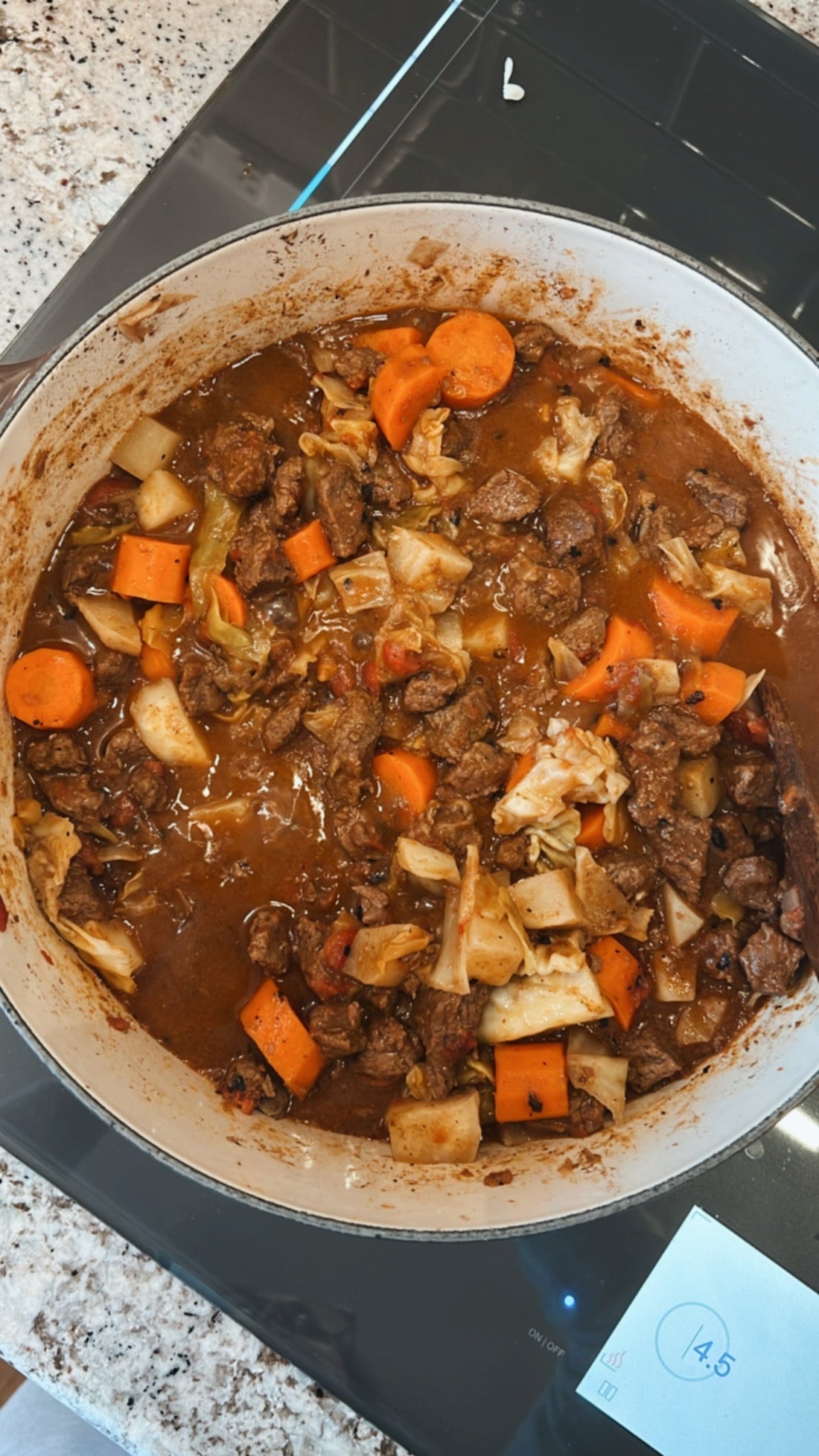 Hearty One Pot Beef Stew Loaded with Vegetables