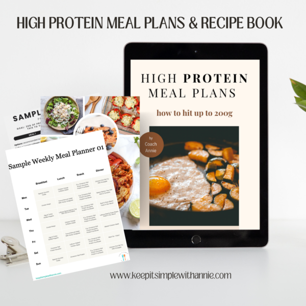 High Protein Meal Plan and Recipe Book